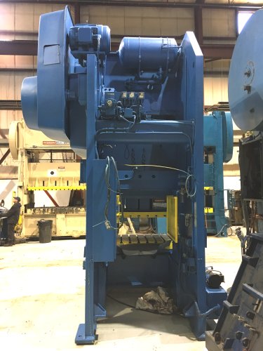 200 Ton, Niagara #SG2-200-60-30, 10" stroke, 24" Shut Height, 6" adj, 60" LR x 30" front back bed, air - Image 5
