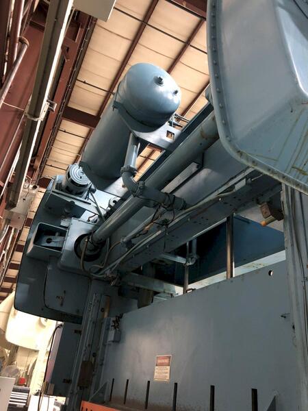 200 Ton, Niagara #SC2-200-120-42, 8" stroke, 26" Shut Height, 10" adj, 120" x42" bed, air clutch, 20-40 SPM - Image 7