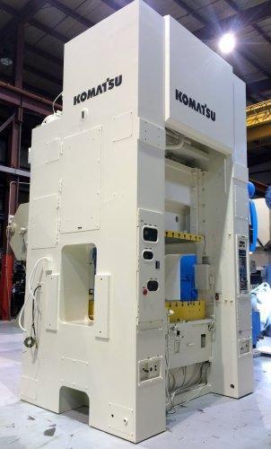 300 Ton, Komatsu #E2M-300, 7.8" stroke, 29" Shut Height, 5.9" adj, 59" x 47.9" bed, hydraulic clutch, 30-90 - Image 2