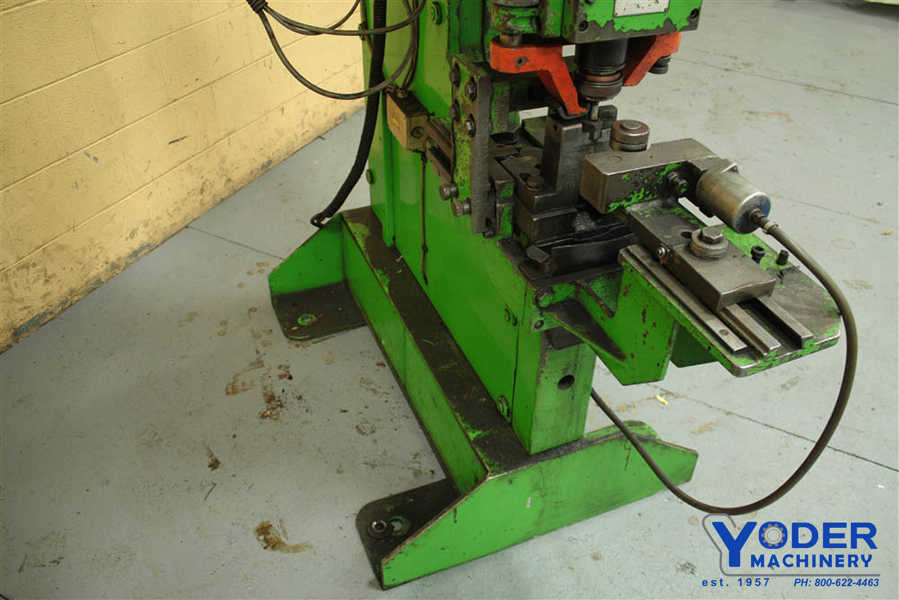 82 Ton, Mubea #KL750, punch w/feed line, 1-3/16" stroke, Fanuc CNC, gripper, 1986, #56444 - Image 5