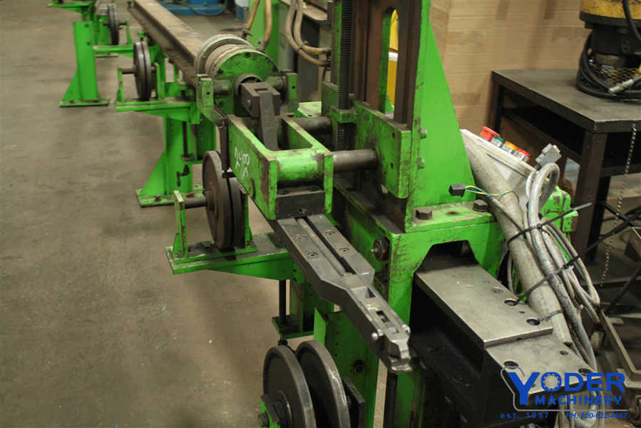 82 Ton, Mubea #KL750, punch w/feed line, 1-3/16" stroke, Fanuc CNC, gripper, 1986, #56444 - Image 9