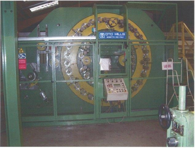 OTO #552, Tube Mill, automatic coil end joiner, vertical floop accumulator, 3 turkstands, 70mm shafts, (3) - Image 2