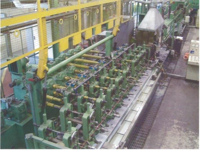 OTO #552, Tube Mill, automatic coil end joiner, vertical floop accumulator, 3 turkstands, 70mm shafts, (3) - Image 3