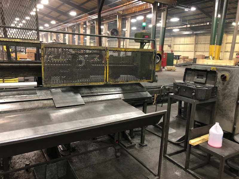 3" x .120" Haven #873, 25' tube length, 2.125" square tube dia. range, panel view with Burrmaster Mdl. 2, PLC - Image 3