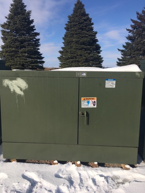 225 KVA 13200Y/7620 Primary, 480Y/277 Secondary, Ermco, DF, LF, bau, unused (4 available) - Image 2