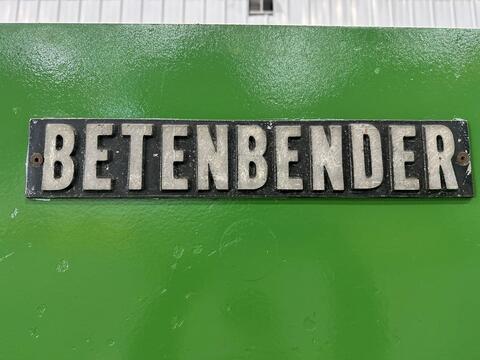 1/2" x 4' Betenbender #4-500, hydraulic, 36" FOPBG, 11 holddowns, squaring arm, 1993, #11792 - Image 3