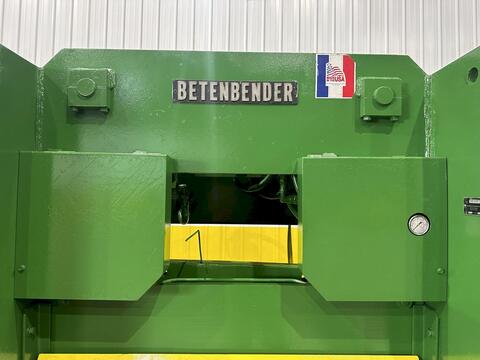 1/2" x 4' Betenbender #4-500, hydraulic, 36" FOPBG, 11 holddowns, squaring arm, 1993, #11792 - Image 6