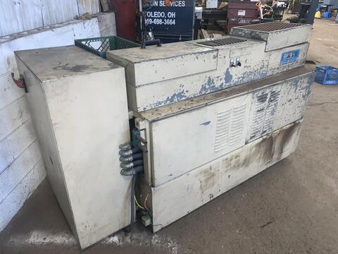 3" Addison #FM-70T, tube end former & swager, tooling, shelving, #12013 - Image 4