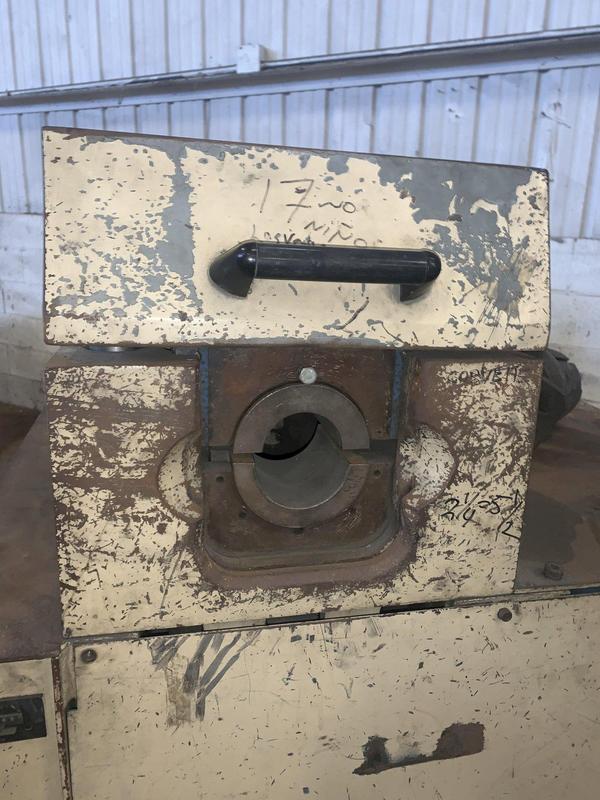 3" Addison #FM-70T, tube end former & swager, tooling, shelving, #12013 - Image 6