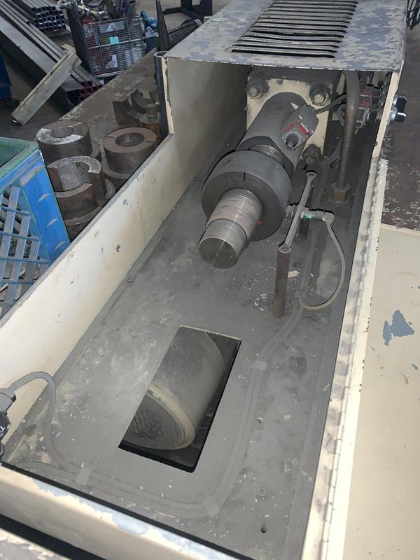 3" Addison #FM-70T, tube end former & swager, tooling, shelving, #12013 - Image 10