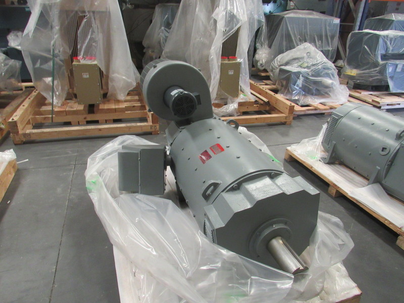 500 HP 1750 RPM General Electric, Frame 5010AY, DPFG-BV, BB, new, 500VA, 150/300VF - Image 3