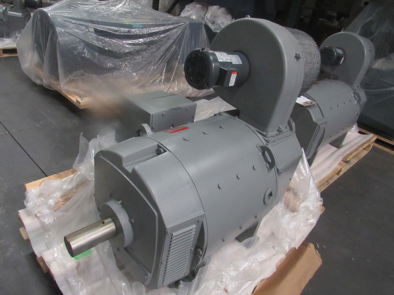 300 HP 1750/2000 RPM General Electric, Frame 506AT, DPFG-BV, BB, new, 500VA, 150/300VF (2 available) - Image 2