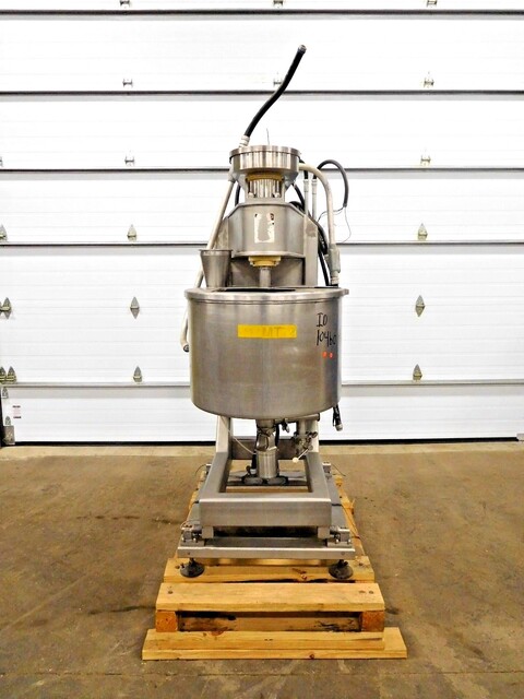 Stainless Steel 30 gallon mixer, 10 HP, 1760 RPM, 3 phase, 208-230/460 V., 60 Hz - Image 3