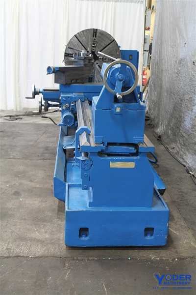 40" x 120" Edelstaal #SMA1000X5000, gap bed engine lathe, 26" SOCS, inch/metric, 1980, #59735 - Image 5