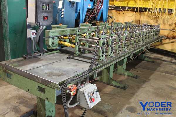 28/30 Stand, Dreistern #P915-P1815, rafted type U joint drive rollformer, 1986, #61598 - Image 1