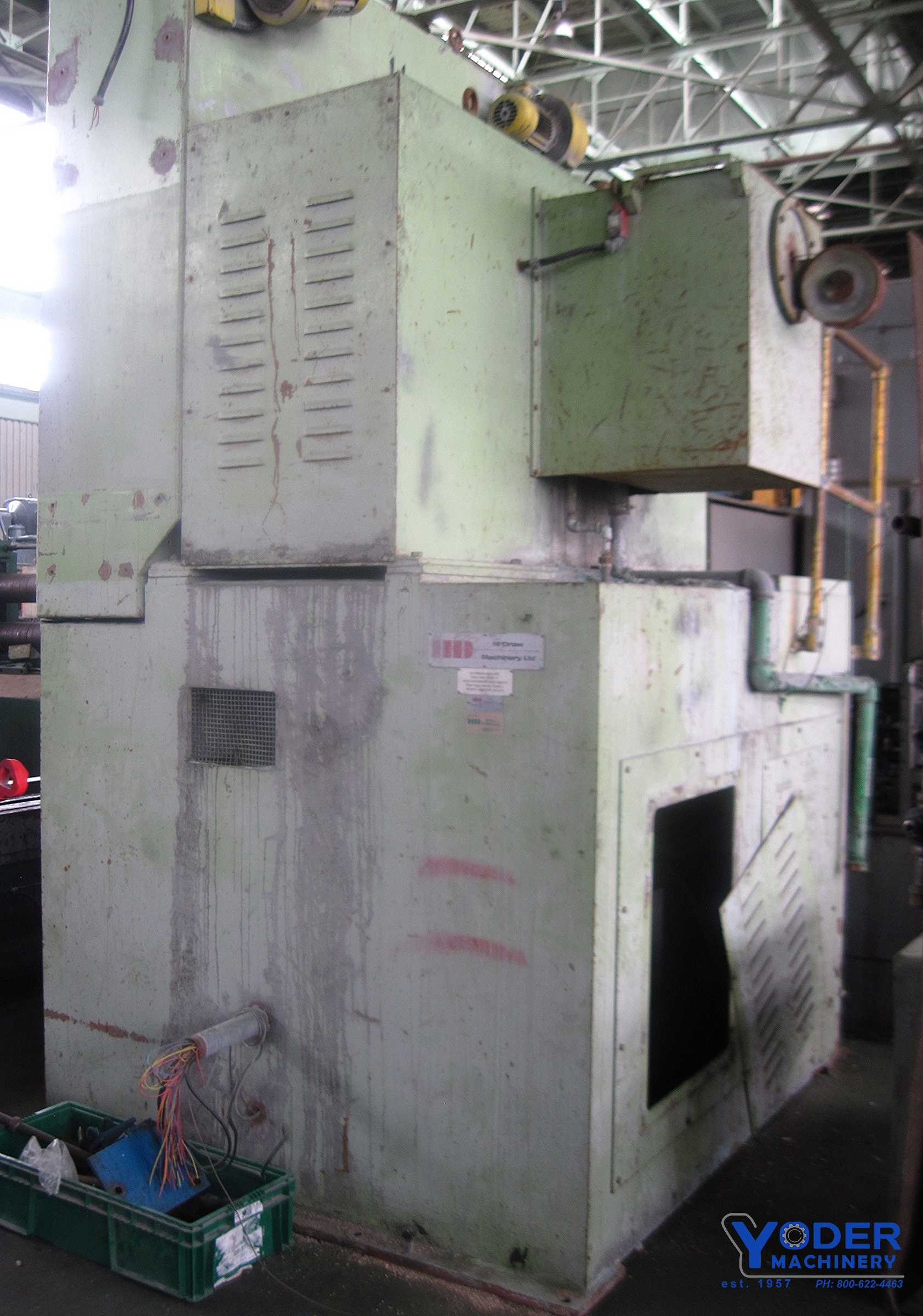 Hi Draw dead block, 32" dia single die horizontal block, 100-125 HP est., 1979, #62302 - Image 3