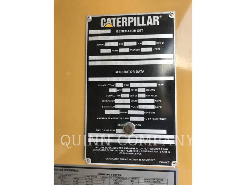 400 KW Caterpillar #3406, diesel generator set, 60 Hz, 345 hrs, base tank, 1986/1990 (2 available) - Image 6