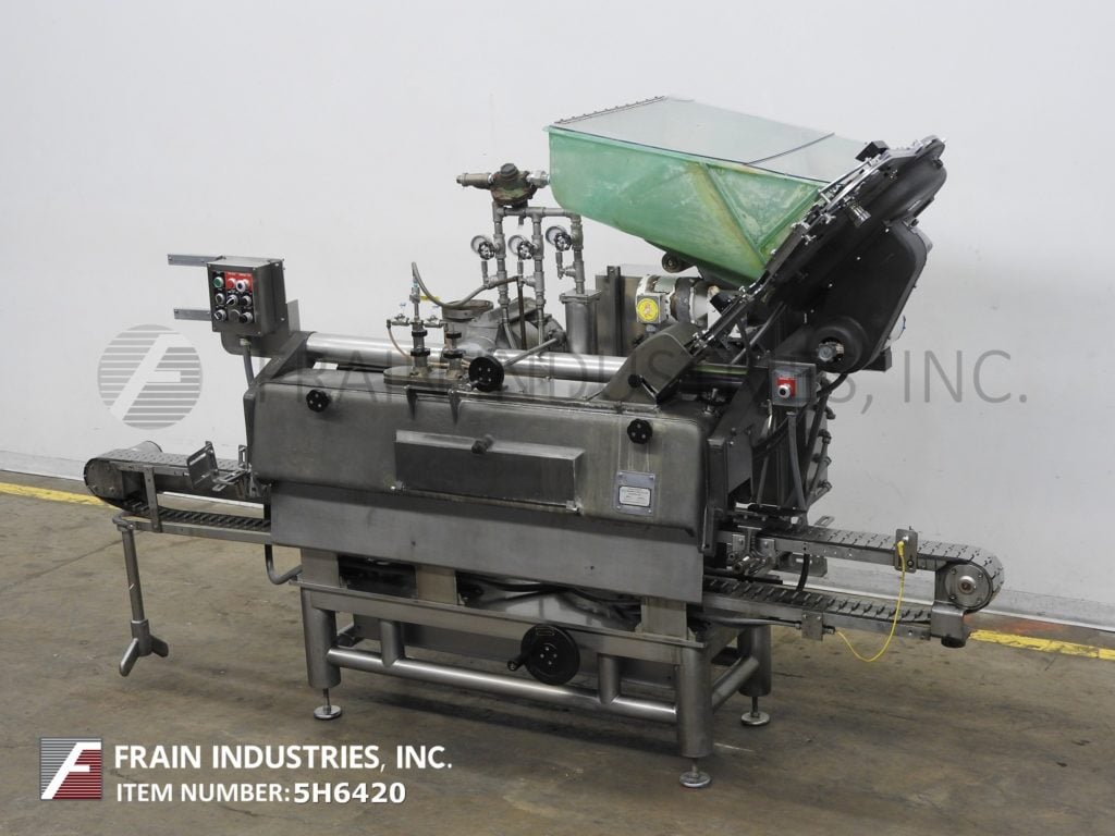 Anchor Hocking #AHP Series 4-RH, automatic, steam flow, lug capper, 27mm-110mm capacity size, no container/no - Image 1