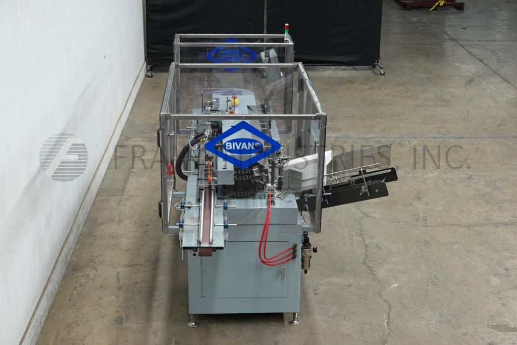 Bivans #72SL-VERTUCK, semi-automatic, vertical, continuous motion, hot melt glue cartoner, 20-120 - Image 3