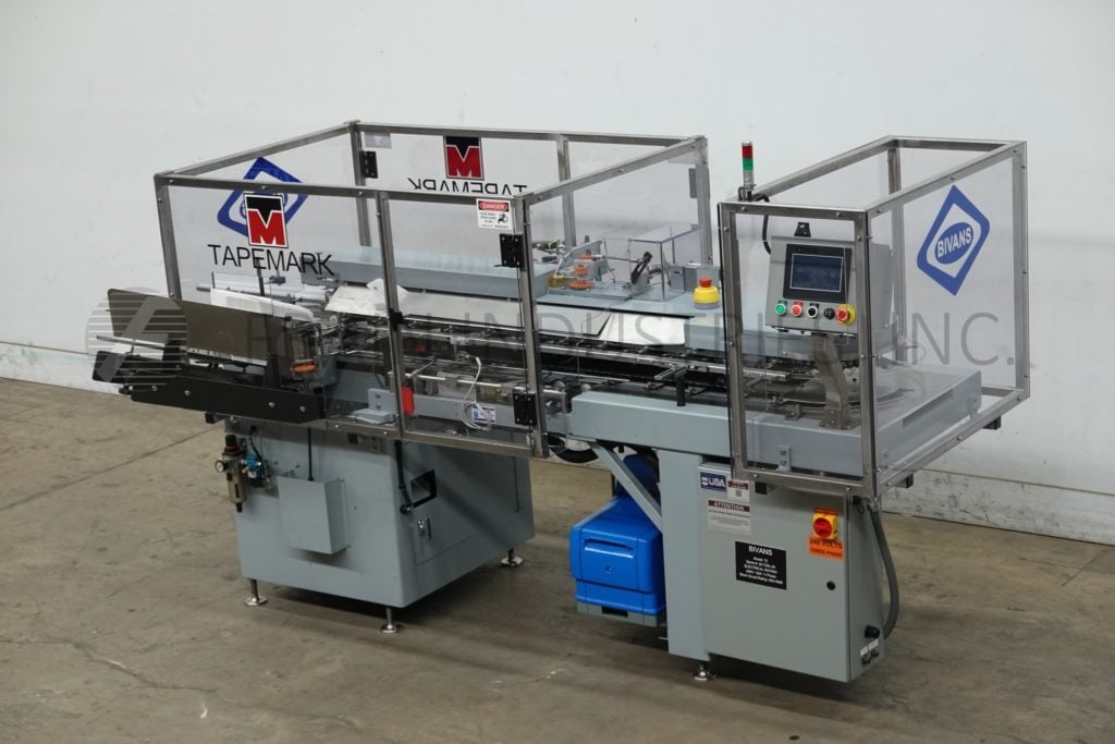 Bivans #72SL-VERTUCK, semi-automatic, vertical, continuous motion, hot melt glue cartoner, 20-120 - Image 5