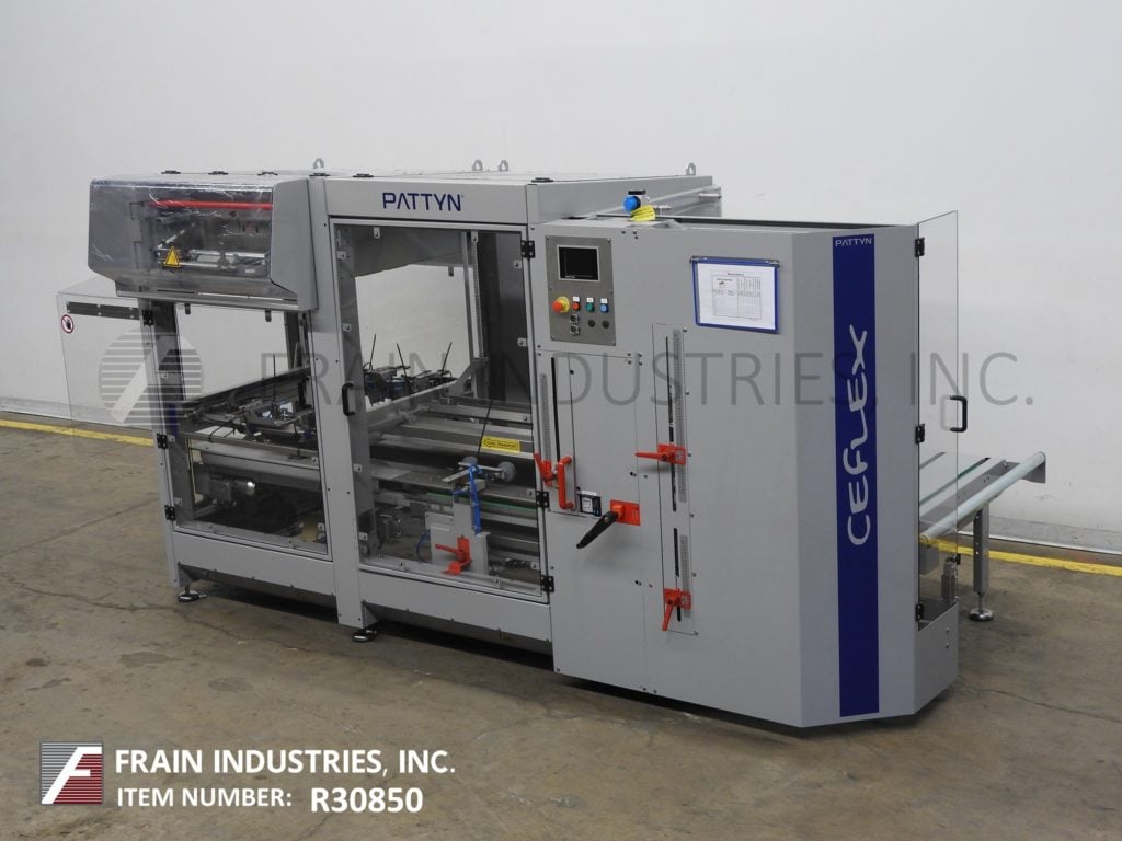 Pattyn Packaging #CEFLEX-31, automatic, case erector, bottom taper & bag inserter, 2-10 cases/minute, Allen - Image 5