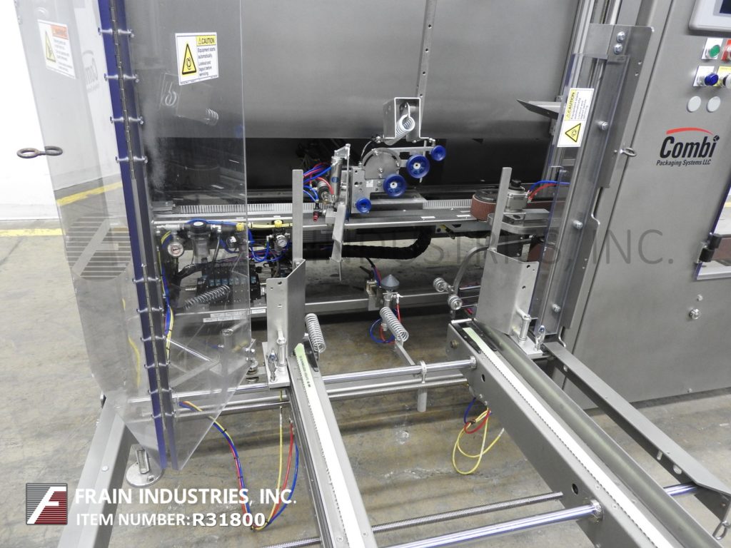 Combi America #2EZHS, automatic, case erector, bottom taper, 5-20 cases/minute, heavy duty welded steel - Image 2