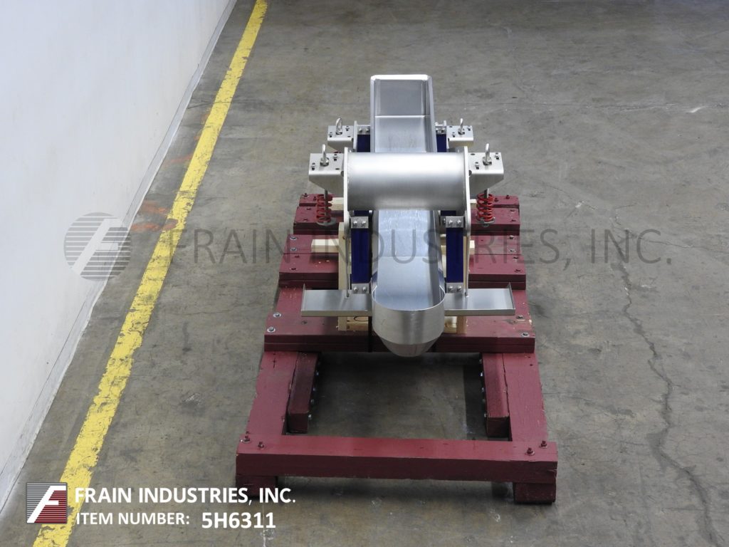 10" wide x 7' long, Key Technology #ISO-FLO Stainless Steel vibratory trough style conveyor, 6" dia. - Image 4