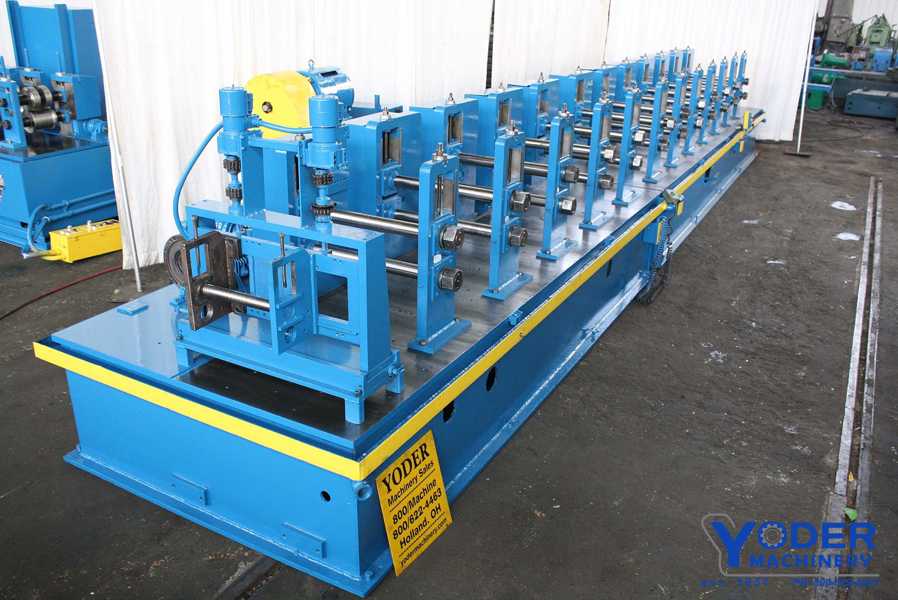 12 Stand, Bradbury #D-2.5, rollformer, 24" roll space, R-L, 50 HP VFD drive, 1979, #64205 - Image 4