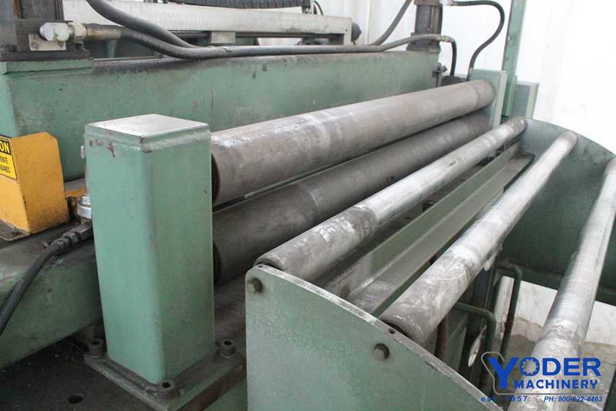 48" x .156" Lee Shafer /Kent #H84F, coil end joiner, L-R, stationary model, #64603 (2 available) - Image 4