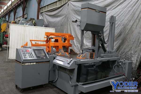 20" x 24" Hem #VT130HA-60SS, vertical saw, all function control, coolant, 5 HP, 2006, #71326 - Image 1