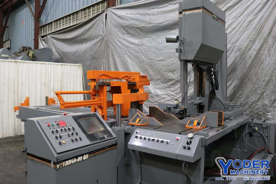 20" x 24" Hem #VT130HA-60SS, vertical saw, all function control, coolant, 5 HP, 2006, #71326 - Image 3