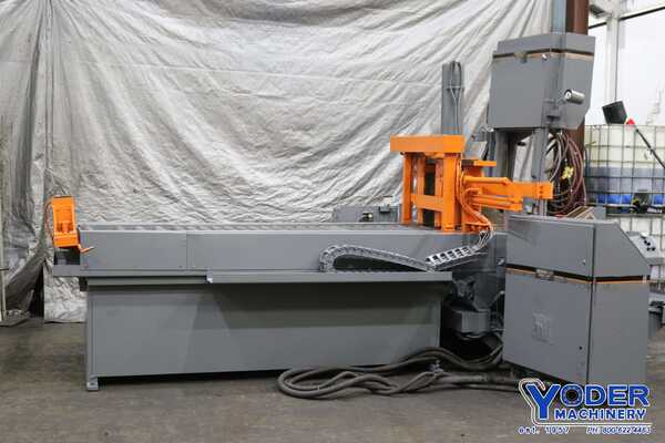 20" x 24" Hem #VT130HA-60SS, vertical saw, all function control, coolant, 5 HP, 2006, #71326 - Image 8