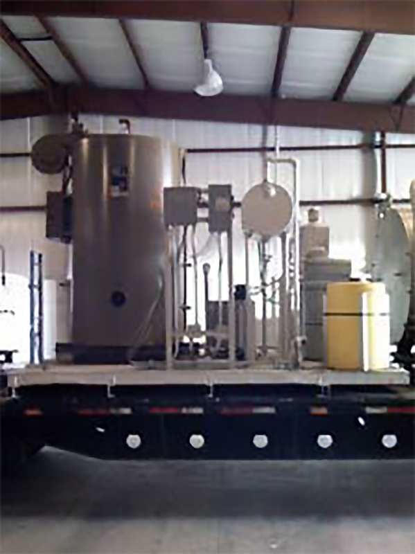 30 HP Smith Hughes #RT-30A, RENTAL, Nat.gas/Propane, 150 psi, 1035 PPH, skid mounted - Image 1
