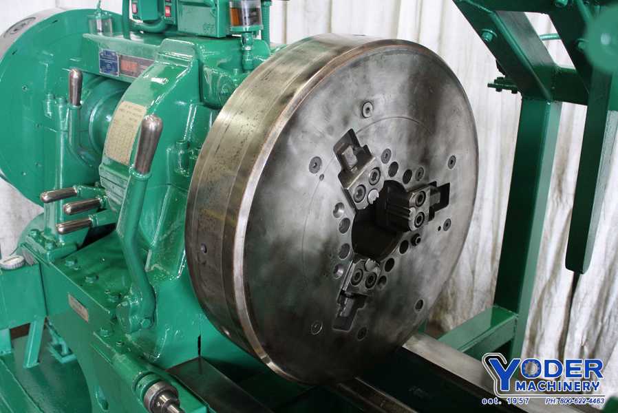 4-3/4" Harley #HP751, receding die head pipe threader, 3-jaw chucks, coolant, 5 HP, 1978, #66316 - Image 3
