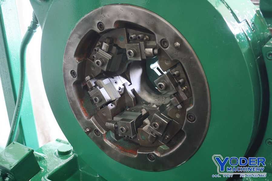 4-3/4" Harley #HP751, receding die head pipe threader, 3-jaw chucks, coolant, 5 HP, 1978, #66316 - Image 5