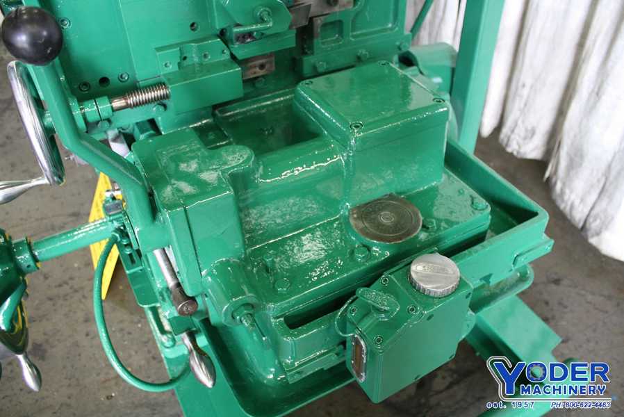 4-3/4" Harley #HP751, receding die head pipe threader, 3-jaw chucks, coolant, 5 HP, 1978, #66316 - Image 7