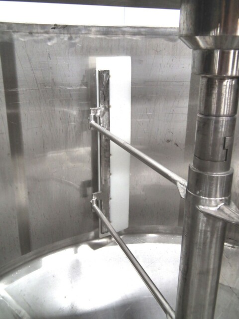 50 gallon 304 Stainless Steel chemical mixing tank, with mixer & control panel, 1/4 HP, 115 V., 1 phase - Image 4