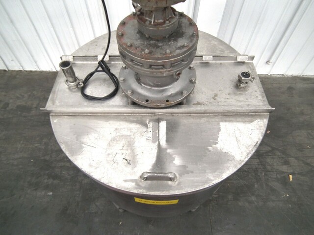 50 gallon 304 Stainless Steel chemical mixing tank, with mixer & control panel, 1/4 HP, 115 V., 1 phase - Image 6