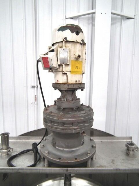 50 gallon 304 Stainless Steel chemical mixing tank, with mixer & control panel, 1/4 HP, 115 V., 1 phase - Image 7
