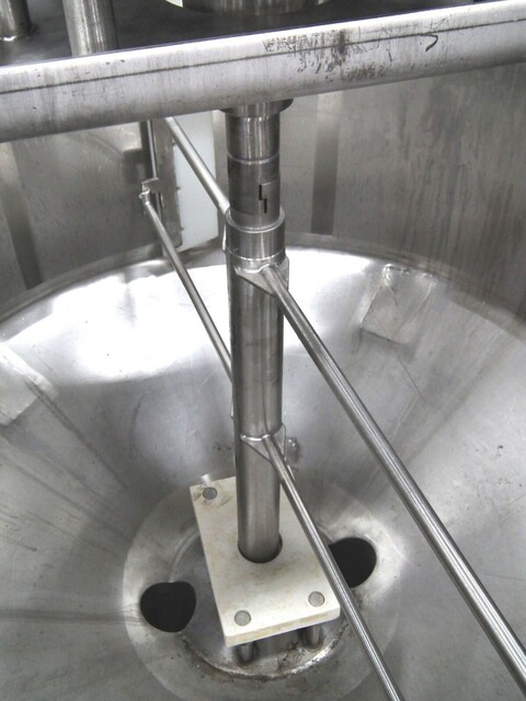 50 gallon 304 Stainless Steel chemical mixing tank, with mixer & control panel, 1/4 HP, 115 V., 1 phase - Image 8