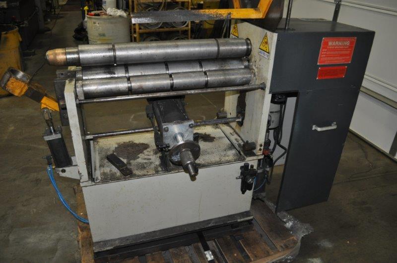 2.5' x 9/128" Imcar #HT-10/96, 3.77" diameter, 4-roll plate roller, air drop end, 2003 - Image 4