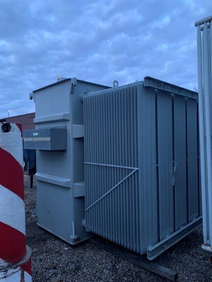 15 MVA 34500 Delta Primary, 4160Y/2400 Secondary, ABB, unused - Image 3