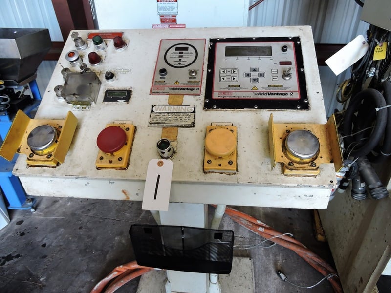 60 Ton, Bliss #CH60, hi-speed to 500 SPM, 2" stroke, air clutch & brake, 32" x21" bed, bolster plate - Image 3