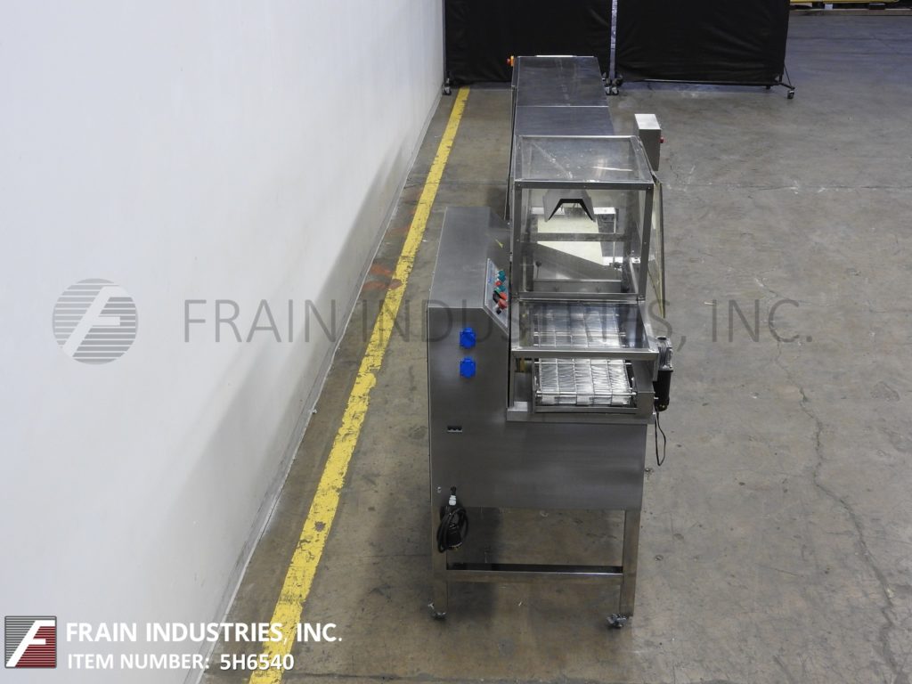 SeMMco #MM60/LD280, 304 Stainless Steel chocolate enrobing & cooling line, 6.6-32.8 FPM, 12" W x 50" L - Image 3