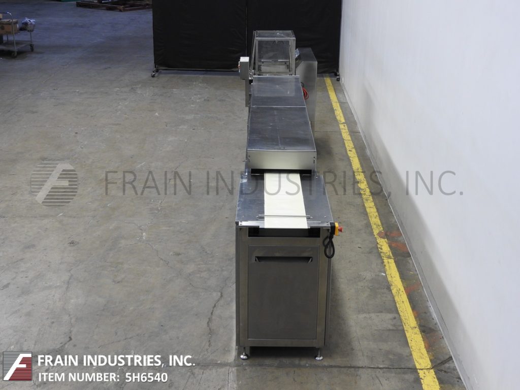 SeMMco #MM60/LD280, 304 Stainless Steel chocolate enrobing & cooling line, 6.6-32.8 FPM, 12" W x 50" L - Image 4
