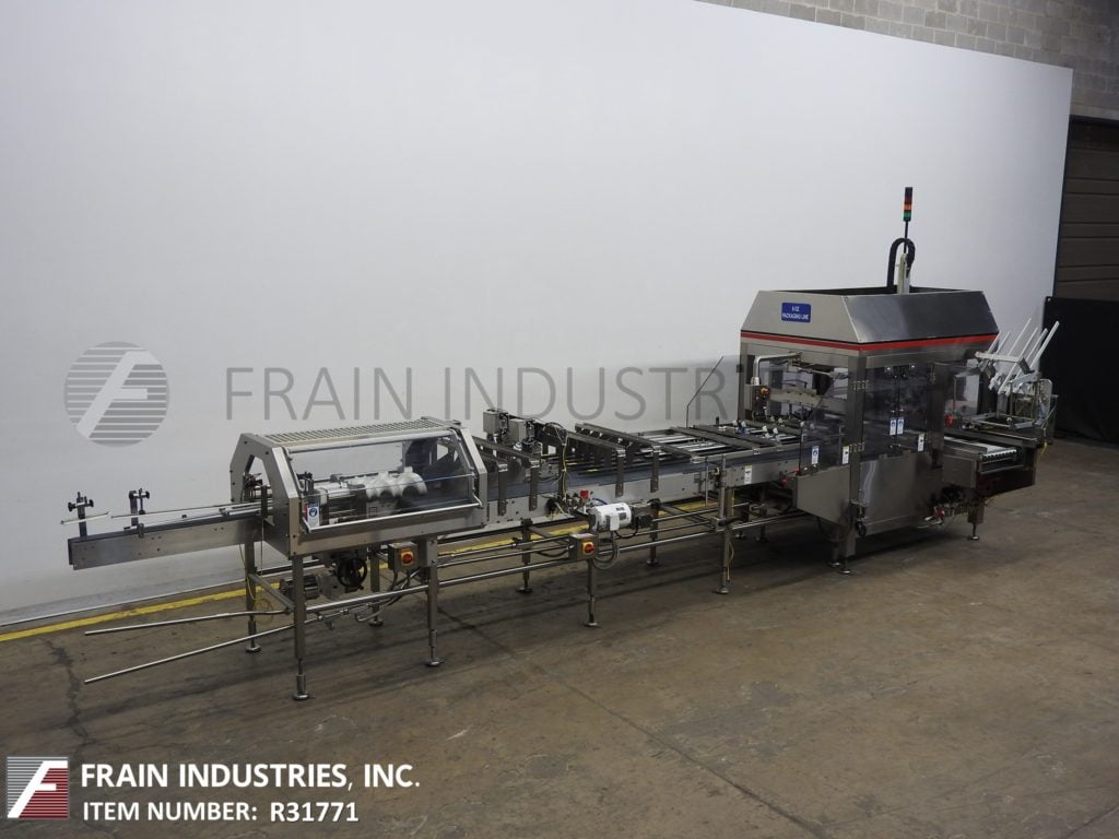 Delkor #TL500P Flexpack, inline, Stainless Steel, top load, product loader, flexible packer, 3 suction cup - Image 1