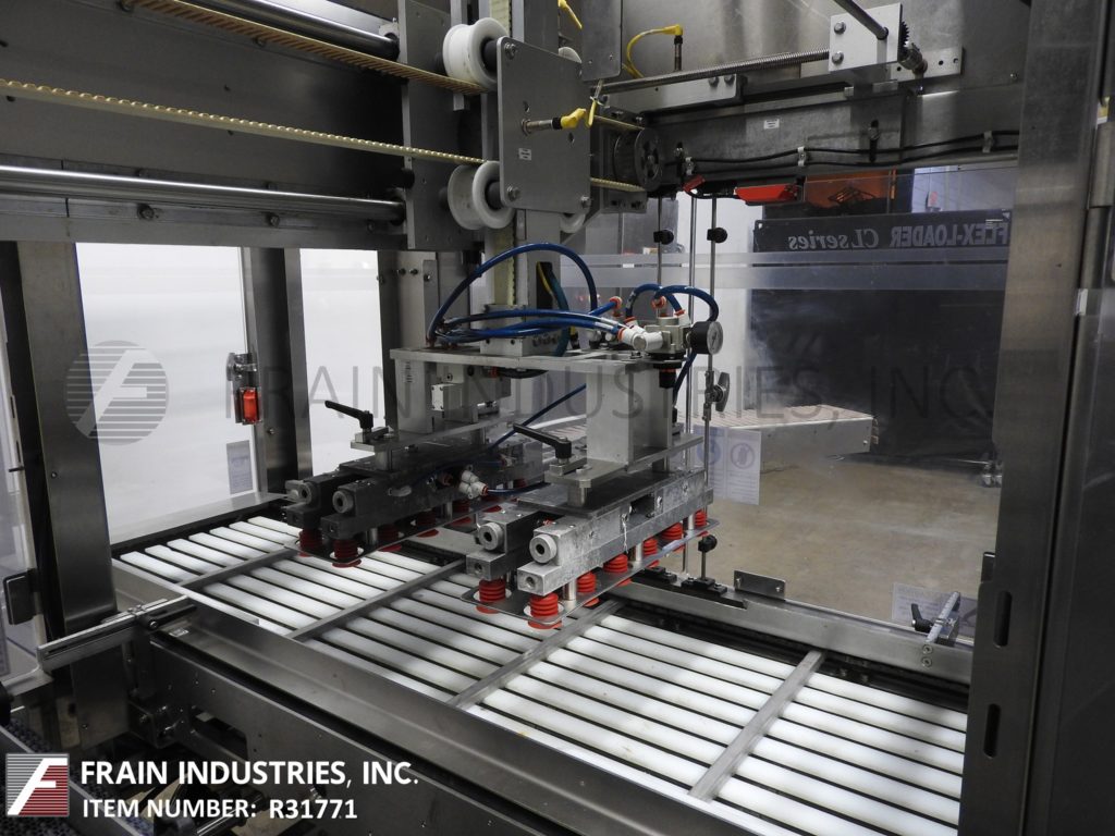 Delkor #TL500P Flexpack, inline, Stainless Steel, top load, product loader, flexible packer, 3 suction cup - Image 2