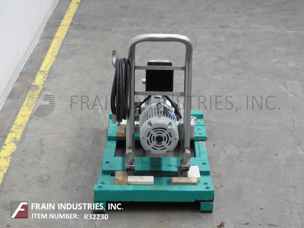 1-36 GPM @ 200 psi, Waukesha #30, positive displacement pump, 316 Stainless Steel, clockwise or counter - Image 4