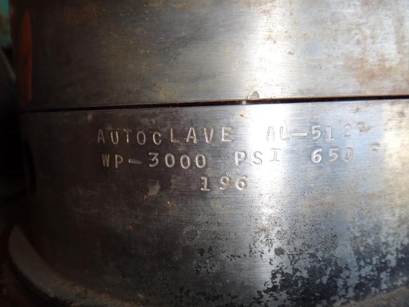 1 gallon Autoclave, 3000 psi @ 650°F, bolted closure pressure vessel, Magnedrive mixer - Image 5