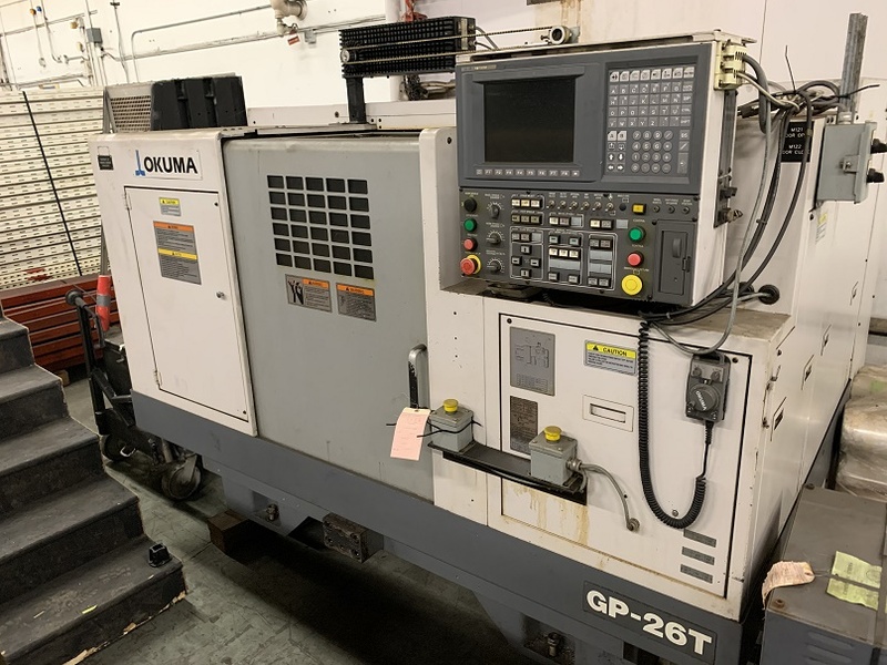 Okuma #GP-26T, shoulder gauge, 25" center distance, 24" dia wheel, OSP U10G CNC Control, 2007 - Image 1